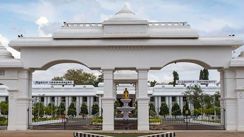 Alagappa University: Courses, Tuitions, Admission, Rankings, Scholarship