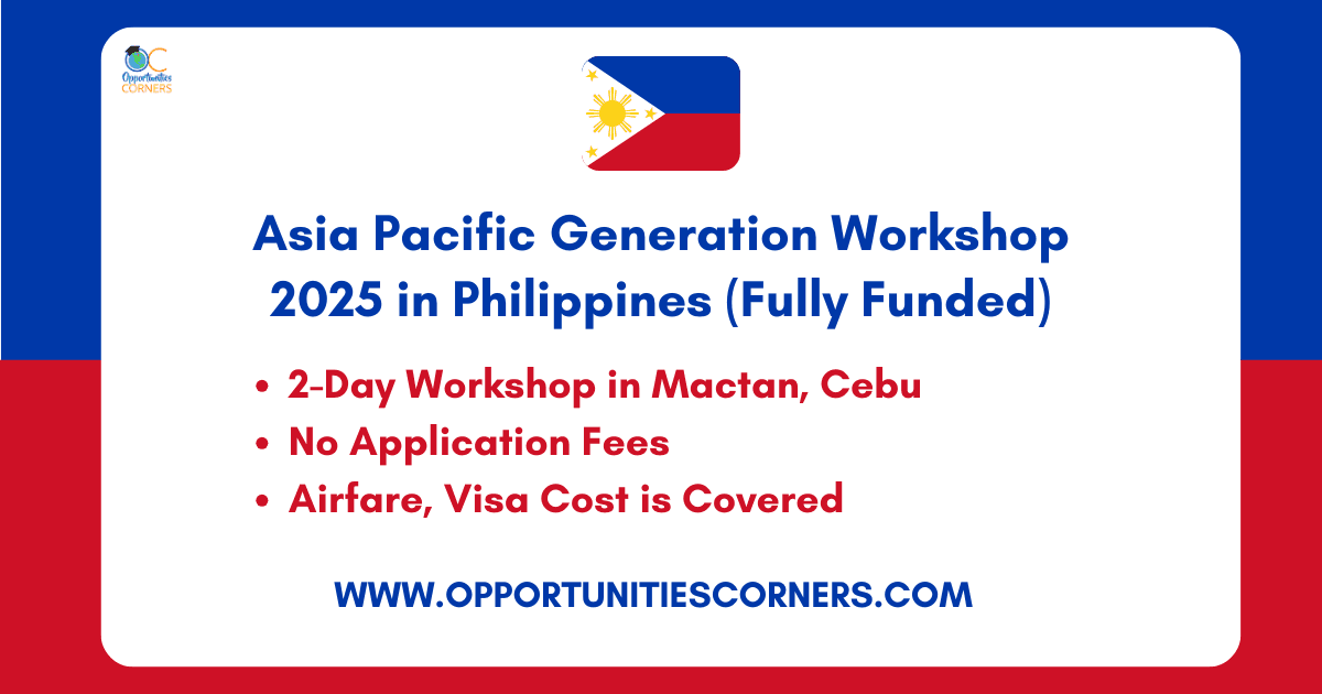 Asia Pacific Space Generation Workshop 2025 In Philippines (Fully ...
